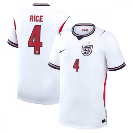 Goedkope Engeland Rice 4 Thuisshirt World Cup 2026