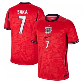 Goedkope Engeland Saka 7 Uitshirt World Cup 2026