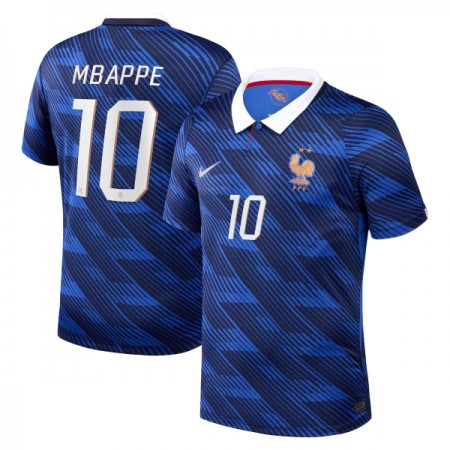 Goedkope Frankrijk Mbappé 10 Thuisshirt World Cup 2026
