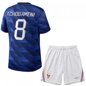 Goedkope Frankrijk Tchouameni 8 Kids Thuistenue World Cup 2026