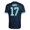 Goedkope Duitsland Wirtz 17 Uitshirt World Cup 2026