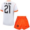 Goedkope Nederland Frenkie de Jong 21 Kids Uittenue World Cup 2026
