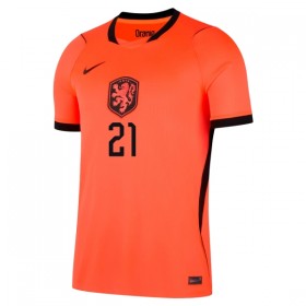 Goedkope Nederland Frenkie de Jong 21 Thuisshirt World Cup 2026