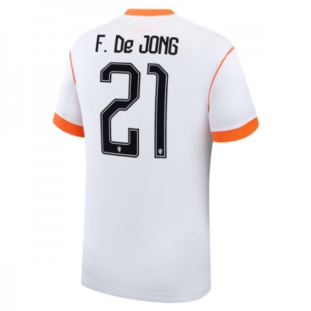 Goedkope Nederland Frenkie de Jong 21 Uitshirt World Cup 2026