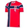 Goedkope Noorwegen Haaland 9 Thuisshirt World Cup 2026