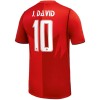 Goedkope Canada J. David 10 Thuisshirt World Cup 2026 Goedkope Canada J. David 10 Thuisshirt World Cup 2026