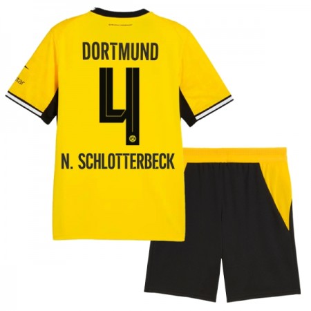 Goedkope Borussia Dortmund N. Schlotterbeck 4 Kids Thuistenue 2026-27