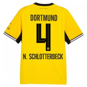 Goedkope Borussia Dortmund N. Schlotterbeck 4 Thuisshirt 2026-27