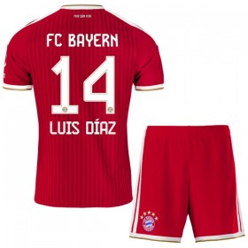 Goedkope FC Bayern München Luis Diaz 14 Kids Thuistenue 2026-27