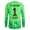 Goedkope FC Bayern München Neuer 1 Doelman Thuisshirt 2026-27 Lange Mouw Goedkope FC Bayern München Neuer 1 Doelman Thuisshirt 2026-27 Lange Mouw