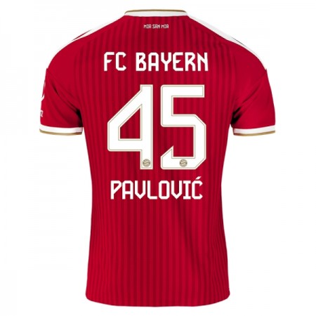Goedkope FC Bayern München Pavlovic 45 Thuisshirt 2026-27 Goedkope FC Bayern München Pavlovic 45 Thuisshirt 2026-27