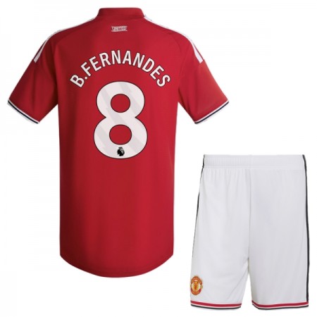 Goedkope Manchester United B. Fernandes 8 Kids Thuistenue 2026-27 Goedkope Manchester United B. Fernandes 8 Kids Thuistenue 2026-27