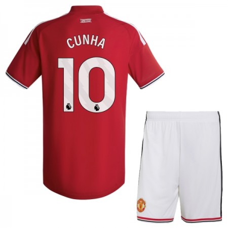 Goedkope Manchester United Cunha 10 Kids Thuistenue 2026-27 Goedkope Manchester United Cunha 10 Kids Thuistenue 2026-27