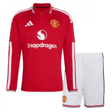 Goedkope Manchester United Kids Thuistenue 2026-27 Lange Mouw