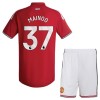 Goedkope Manchester United Mainoo 37 Kids Thuistenue 2026-27 Goedkope Manchester United Mainoo 37 Kids Thuistenue 2026-27