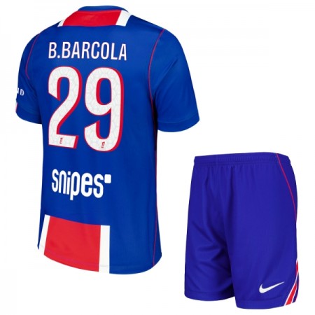 Goedkope Paris Saint Germain Bradley Barcola 29 Kids Thuistenue 2026-27 Goedkope Paris Saint Germain Bradley Barcola 29 Kids Thuistenue 2026-27