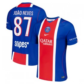Goedkope Paris Saint Germain Joao Neves 87 Thuisshirt 2026-27