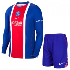 Goedkope Paris Saint Germain Kids Thuistenue 2026-27 Lange Mouw