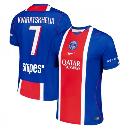 Goedkope Paris Saint Germain Kvaratskhelia 7 Thuisshirt 2026-27 Goedkope Paris Saint Germain Kvaratskhelia 7 Thuisshirt 2026-27