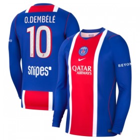 Goedkope Paris Saint Germain O. Dembele 10 Thuisshirt 2026-27 Lange Mouw