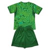 Goedkope Brazilië Doelman Kids Thuistenue World Cup 2026 Groene