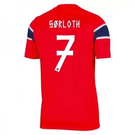 Goedkope Noorwegen Sorloth 7 Thuisshirt World Cup 2026