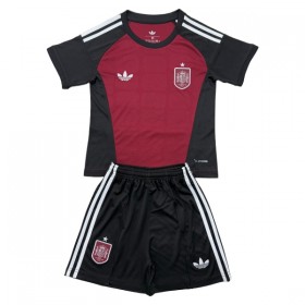 Goedkope Spanje Doelman Kids Tenue World Cup 2026 Rode