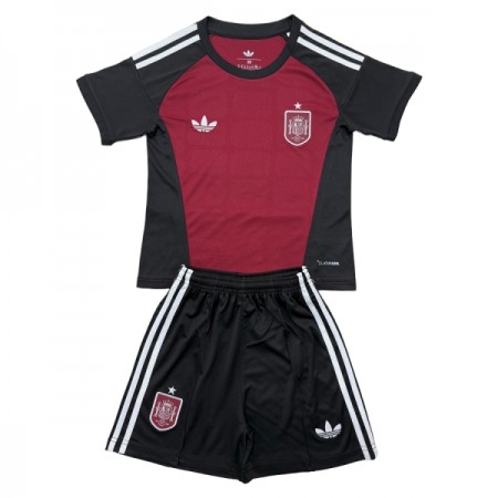 Goedkope Spanje Doelman Kids Tenue World Cup 2026 Rode Goedkope Spanje Doelman Kids Tenue World Cup 2026 Rode