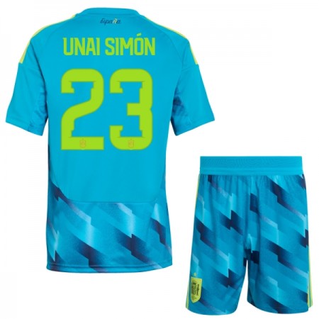 Goedkope Spanje Unai Simon 23 Doelman Kids Tenue World Cup 2026