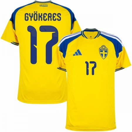 Goedkope Zweden Gyokeres 17 Thuisshirt World Cup 2026 Goedkope Zweden Gyokeres 17 Thuisshirt World Cup 2026