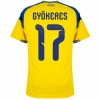 Goedkope Zweden Gyokeres 17 Thuisshirt World Cup 2026