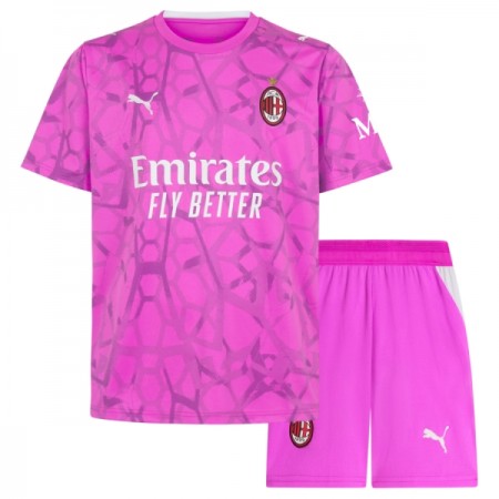 Goedkope AC Milan Doelman Kids Uittenue 2026-27
