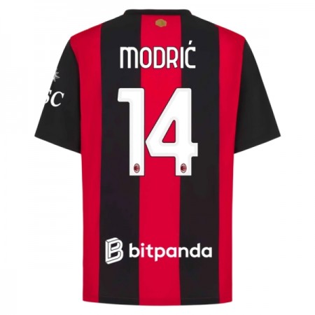 Goedkope AC Milan Modrić 14 Thuisshirt 2026-27 Goedkope AC Milan Modrić 14 Thuisshirt 2026-27