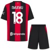 Goedkope AC Milan Nkunku 18 Kids Thuistenue 2026-27 Goedkope AC Milan Nkunku 18 Kids Thuistenue 2026-27