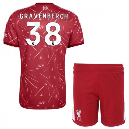 Goedkope Liverpool Gravenberch 38 Kids Thuistenue 2026-27 Goedkope Liverpool Gravenberch 38 Kids Thuistenue 2026-27