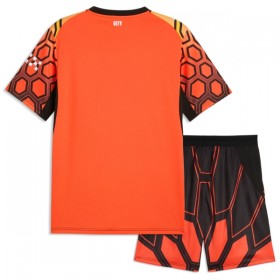 Goedkope Manchester City Doelman Kids Third Tenue 2026-27 Oranje