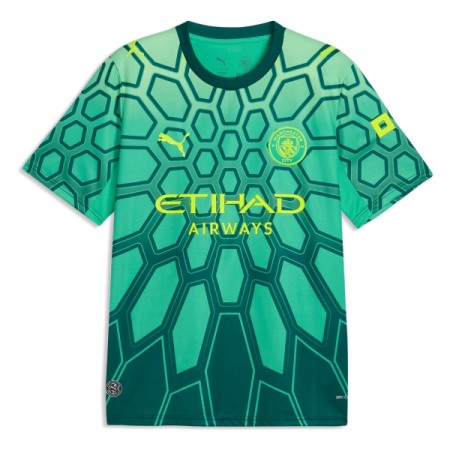 Goedkope Manchester City Doelman Thuisshirt 2026-27 Groene Goedkope Manchester City Doelman Thuisshirt 2026-27 Groene