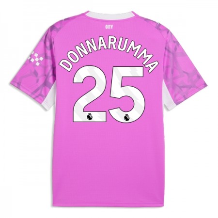 Goedkope Manchester City Donnarumma 25 Doelman Uitshirt 2026-27 Roze Goedkope Manchester City Donnarumma 25 Doelman Uitshirt 2026-27 Roze