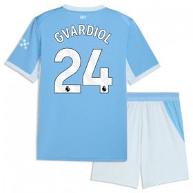 Goedkope Manchester City Gvardiol 24 Kids Thuistenue 2026-27