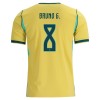 Goedkope Brazilië Bruno Guimaraes 8 Thuisshirt World Cup 2026 Goedkope Brazilië Bruno Guimaraes 8 Thuisshirt World Cup 2026