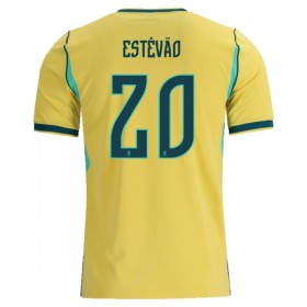 Goedkope Brazilië Estevao 20 Thuisshirt World Cup 2026