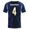 Goedkope Brazilië Marquinhos 4 Uitshirt World Cup 2026 Goedkope Brazilië Marquinhos 4 Uitshirt World Cup 2026
