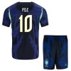 Goedkope Brazilië Pele 10 Kids Uittenue World Cup 2026 Goedkope Brazilië Pele 10 Kids Uittenue World Cup 2026