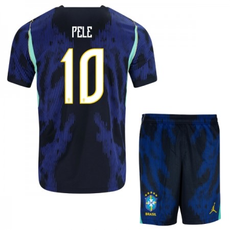 Goedkope Brazilië Pele 10 Kids Uittenue World Cup 2026 Goedkope Brazilië Pele 10 Kids Uittenue World Cup 2026