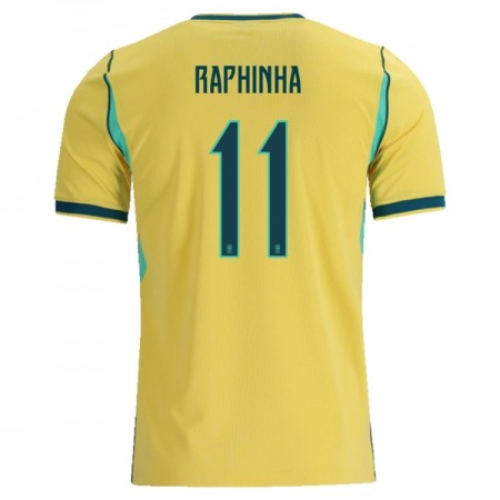 Goedkope Brazilië Raphinha 11 Thuisshirt World Cup 2026