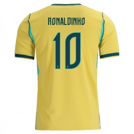 Goedkope Brazilië Ronaldinho 10 Thuisshirt World Cup 2026