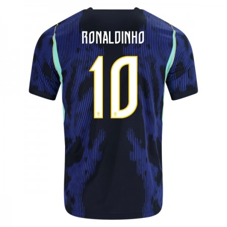 Goedkope Brazilië Ronaldinho 10 Uitshirt World Cup 2026 Goedkope Brazilië Ronaldinho 10 Uitshirt World Cup 2026