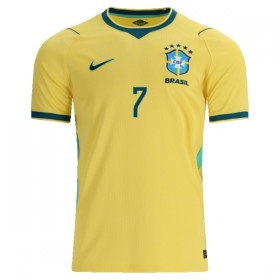 Goedkope Brazilië Vini JR. 7 Thuisshirt World Cup 2026