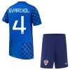 Goedkope Kroatië Gvardiol 4 Kids Uittenue World Cup 2026