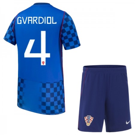 Goedkope Kroatië Gvardiol 4 Kids Uittenue World Cup 2026